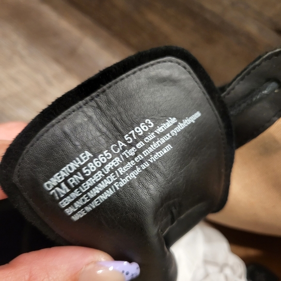 Black velvet boots waterproof - Picture 6 of 7